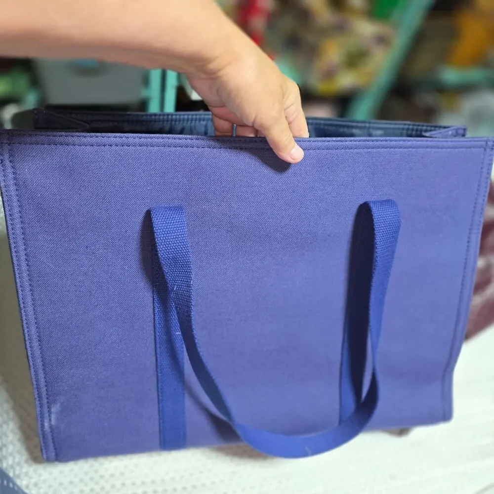 SPARTINA 449 NAVY CARRYALL TOTE  GOLF TOTE BAG